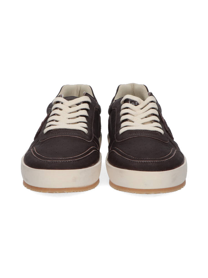 Bruinkleurige lage sneakers Nice low Philippe Model
