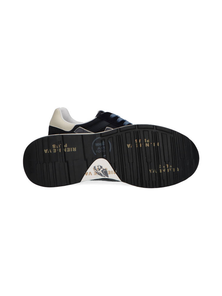 Donkerblauwe lage sneakers Premiata 