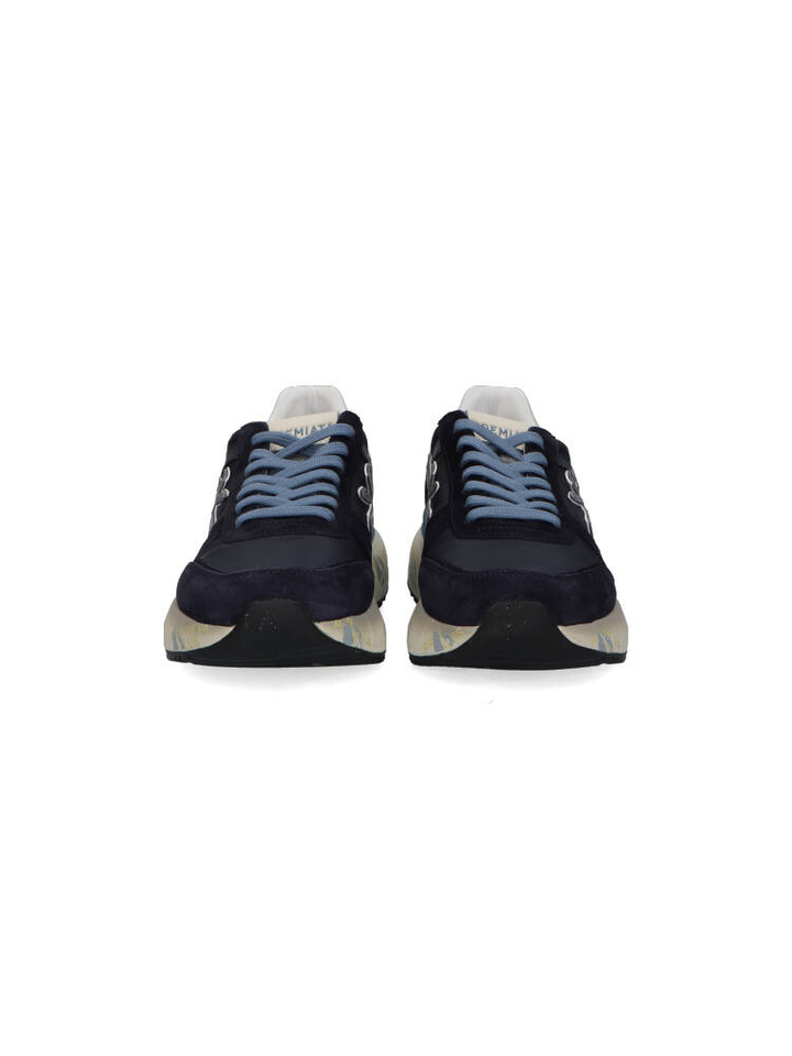 Donkerblauwe lage sneakers Premiata 