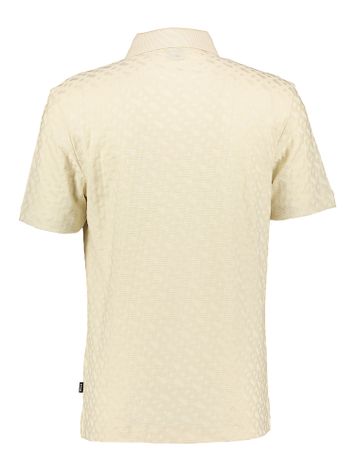 Beige polo met structuur Hugo Boss 