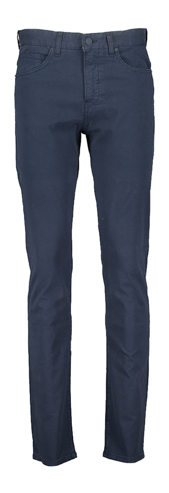 Geklede donkerblauwe broek Delawar Boss