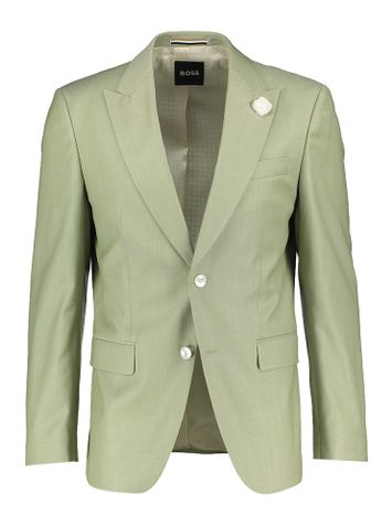 Licht groene blazer Hugo Boss 