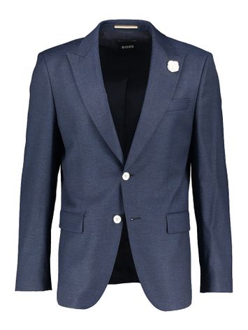 Donkerblauwe blazer Hugo Boss 