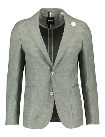 Groene blazer Hugo Boss 