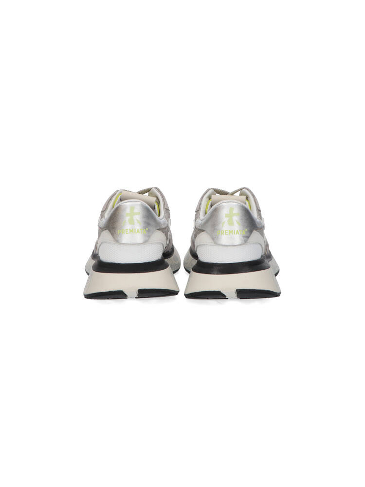 Lichtgrijze lage sneakers Lauryn Premiata