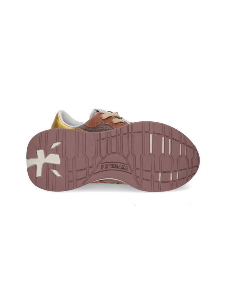 Oudroze lage sneakers Lauryn Premiata