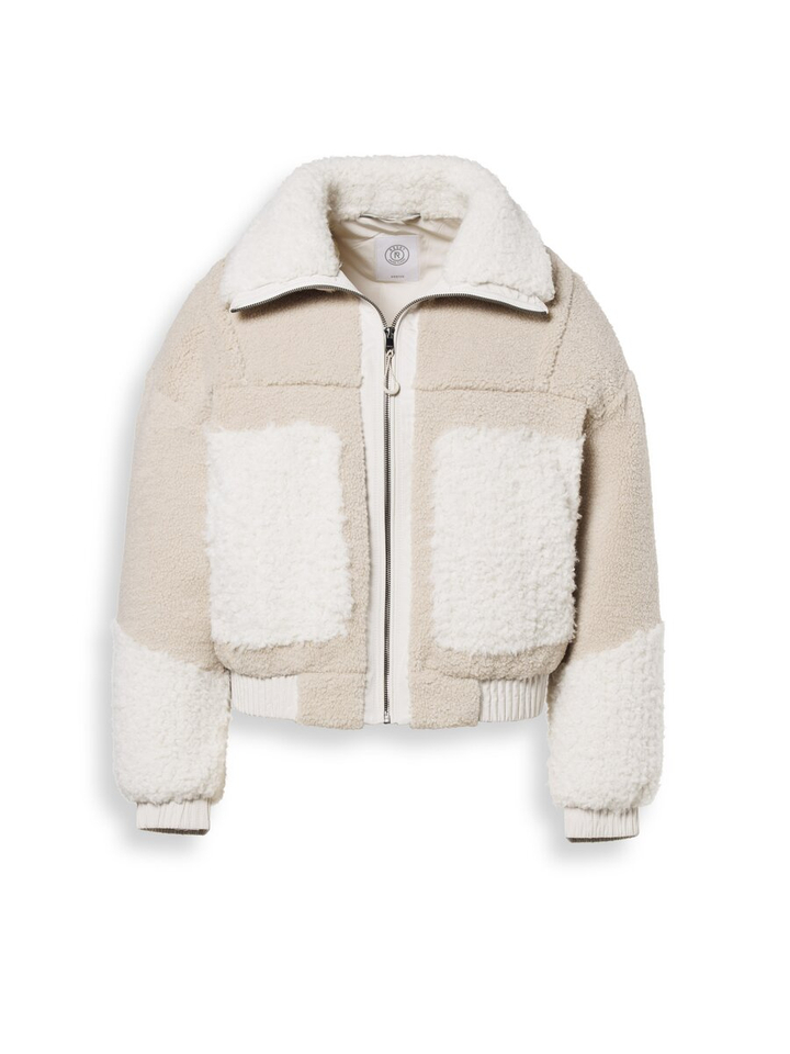 Beige teddy jas Kirsi Reset 