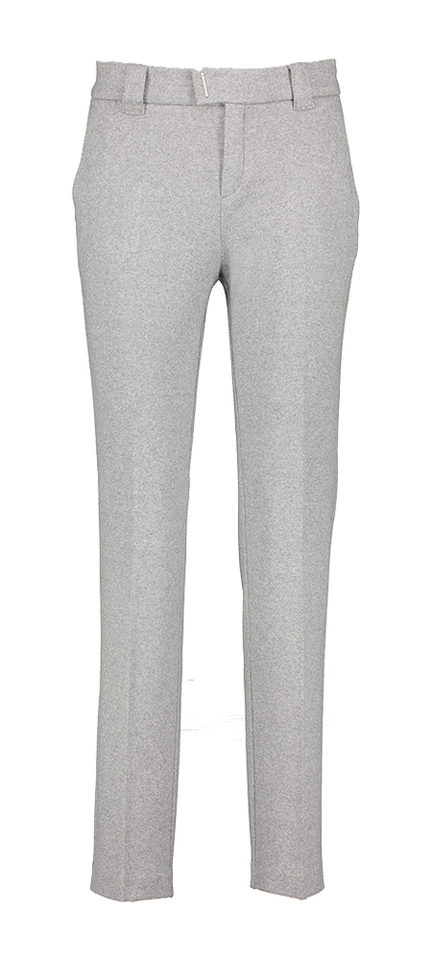 Lichtgrijze broek May Zigarette Rosner