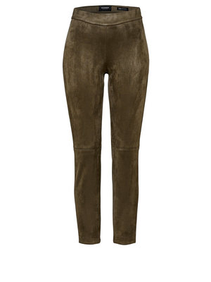 Groene skinny broek Alisa Rosner