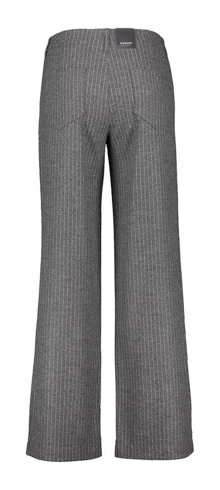 Grijze broek met krijtstreep Rosner 