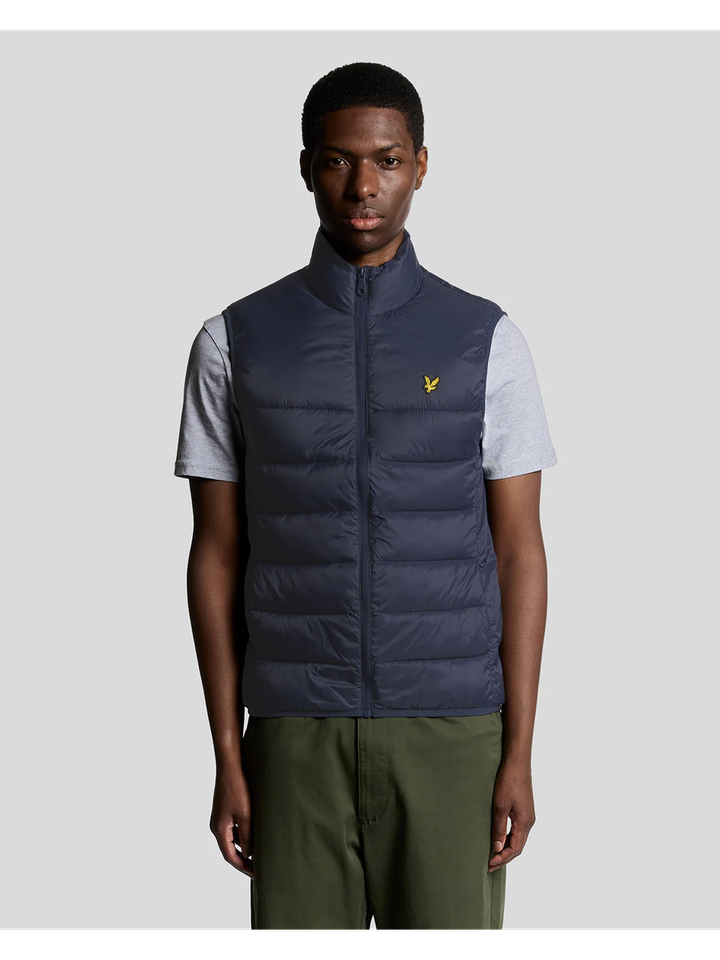 Blauwe bodywarmer Lyle&Scott