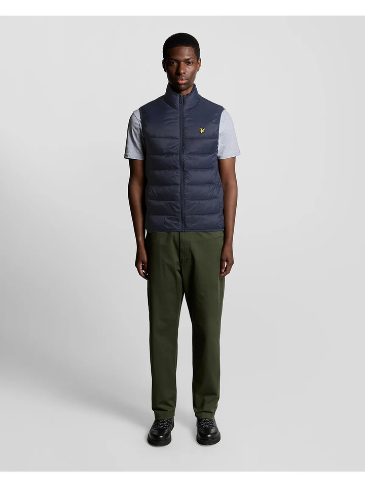 Blauwe bodywarmer Lyle&Scott