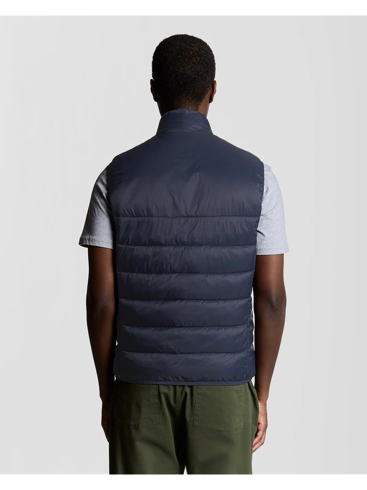 Blauwe bodywarmer Lyle&Scott