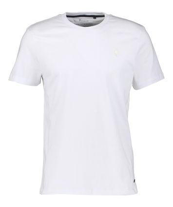 Witte katoenen t-shirt Faguo