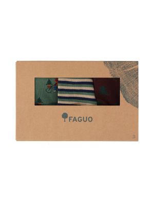 Multicolor 3-pack kousen Faguo