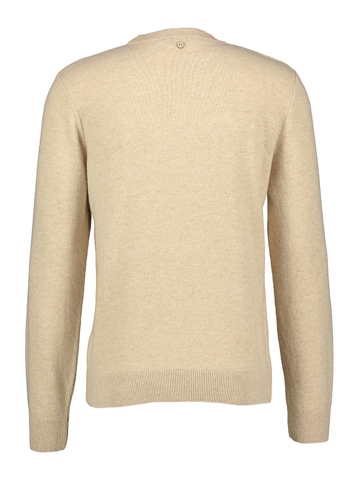 Beige wollen trui Faguo