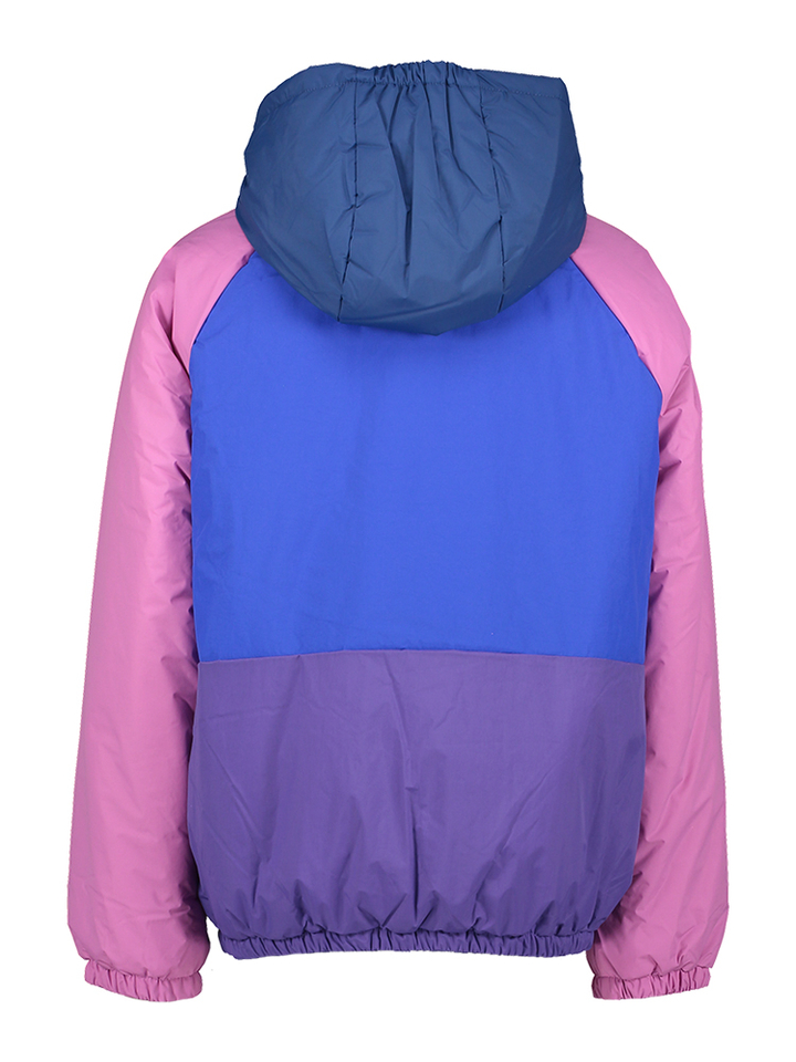 Multicolor jas met kap Bobo Choses