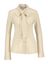 Ecru zijden blouse met lange mouwen en strikdetail Atalia Marella