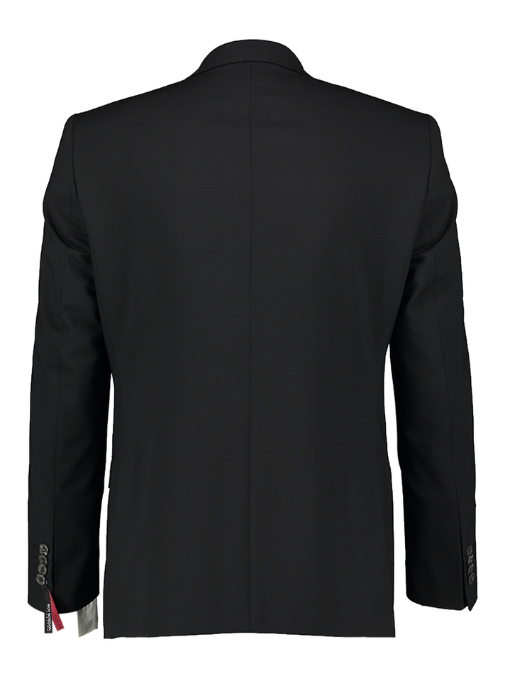 Zwarte slim fit blazer Roy Robson