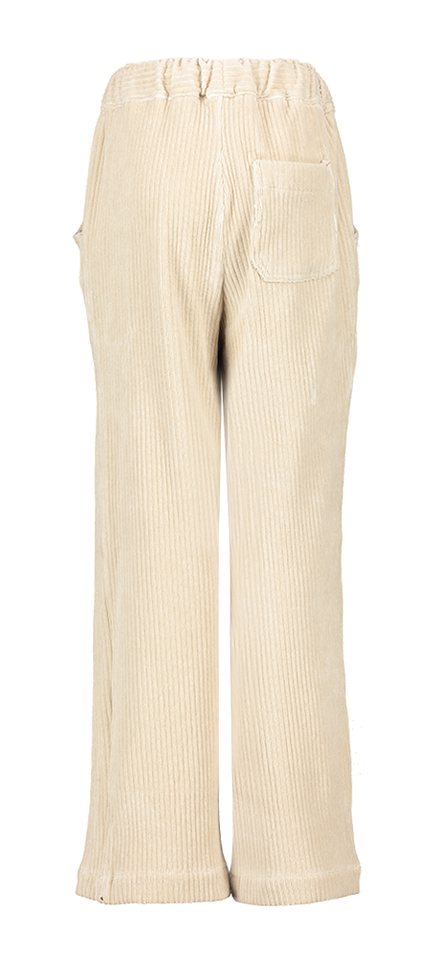 Beige ribfluwelen broek Fossa Maan