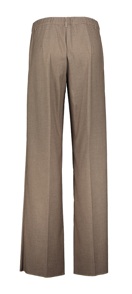 Bruinkleurige geklede broek Gala Persona