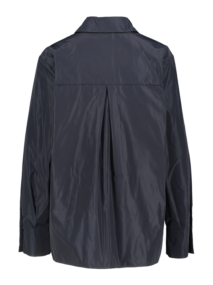 Blauwe blouse met knopen Edicola Persona