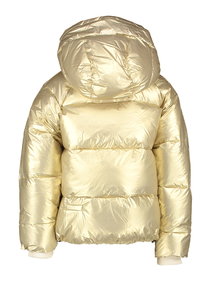 Goud kleurige jas met erits en kap Flashy Dragon Gosoaky 