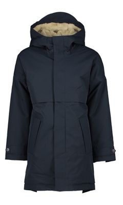 Donkerblauwe jas met kap Desert Fox Gosoaky