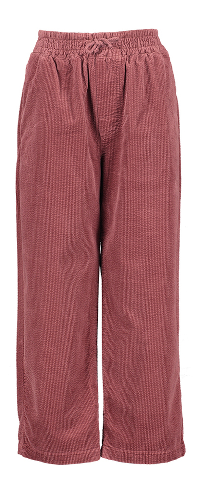 Bordeaux broek in ribfluweel Yvan Morley