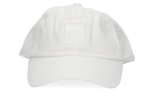 Ecru katoenen pet Hugo Boss