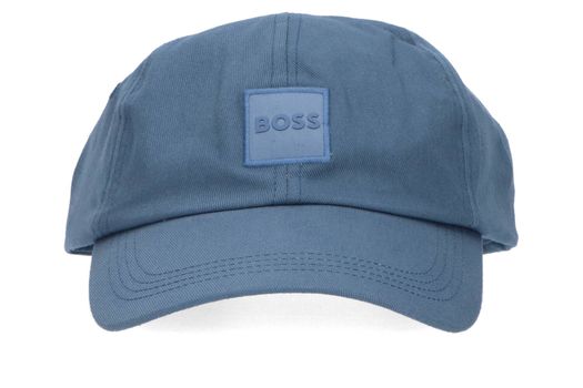 Open blue katoenen pet Hugo Boss