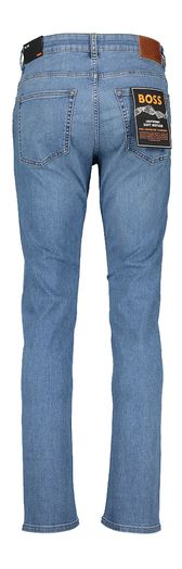 Blauwe slim fit jeans lightweight Delaware Hugo Boss 