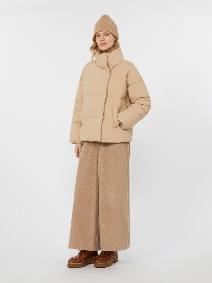 Roze ripfluwelen broek Ursola Max Mara