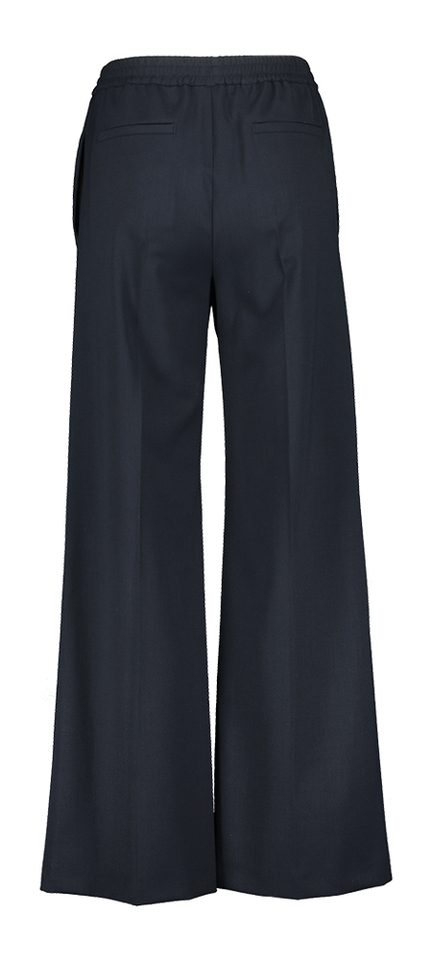 Blauwe geklede broek Petra Max Mara