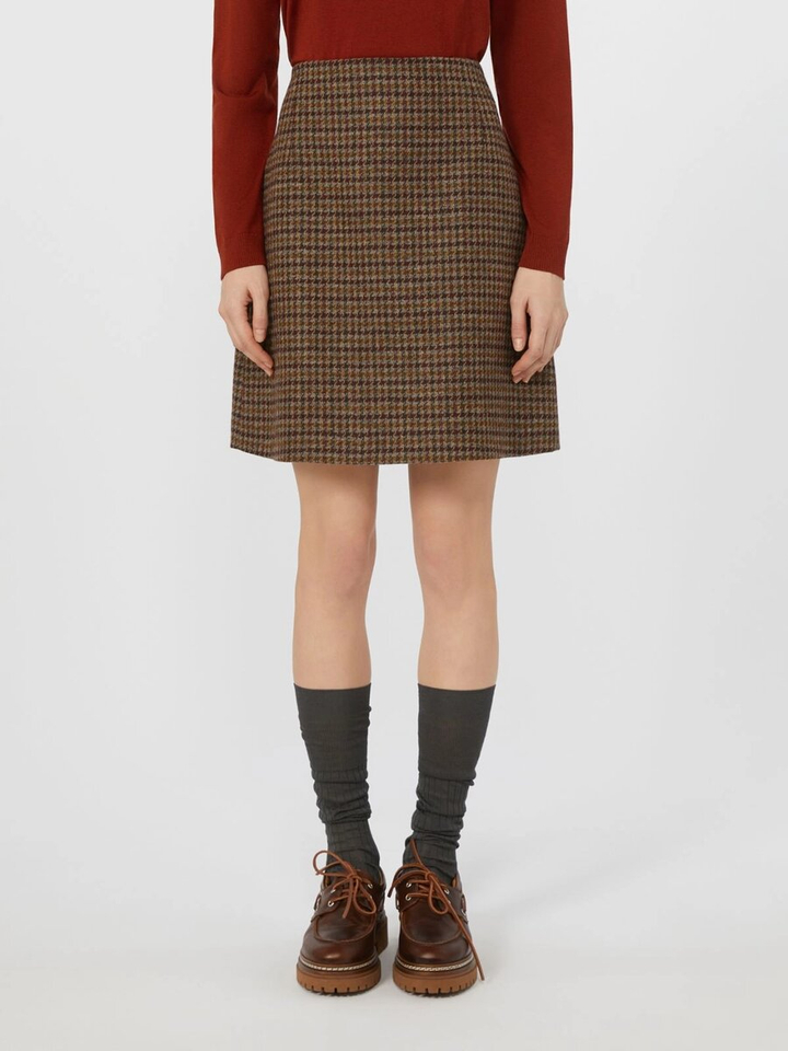 Geruiten rok Vata Max Mara Weekend