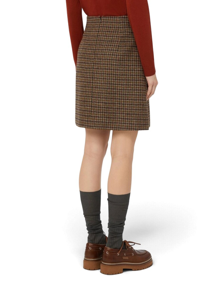 Geruiten rok Vata Max Mara Weekend