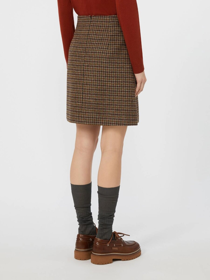 Geruiten rok Vata Max Mara Weekend