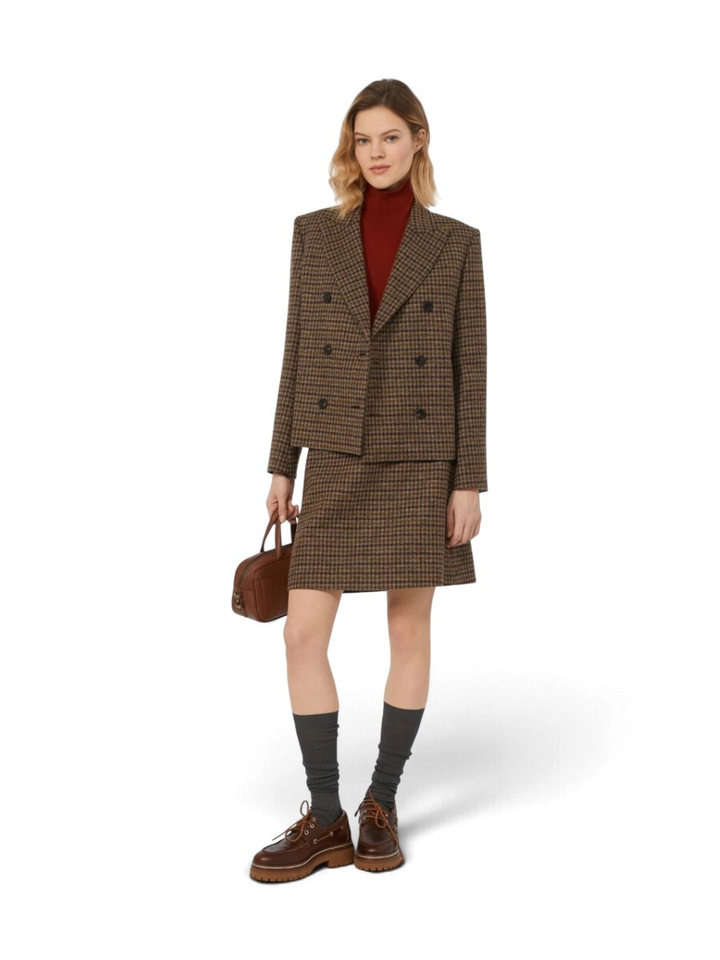 Geruiten rok Vata Max Mara Weekend