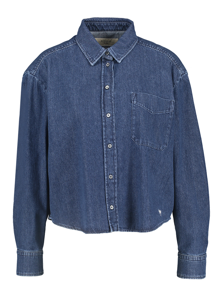 Blauwe denim blouse Obia Max Mara