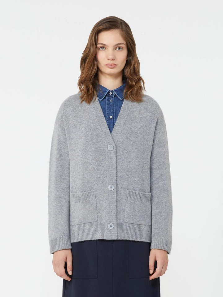 Cachemire gilet met knoopsluiting Ombra Max Mara 