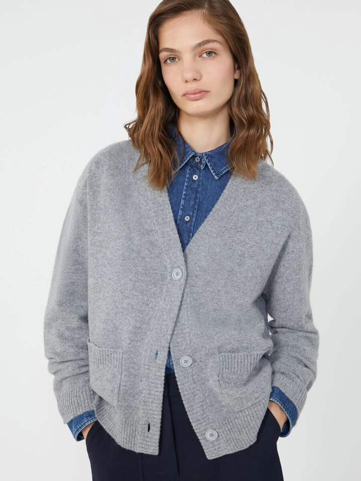 Cachemire gilet met knoopsluiting Ombra Max Mara 