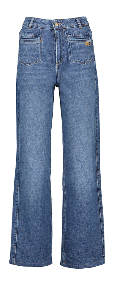 Blauwe straight fit jeans Taxi Indee Girls