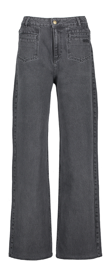 Grijze straight fit jeans Taxi Indee Girls