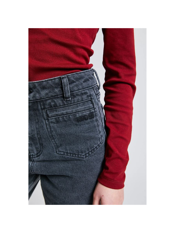 Grijze straight fit jeans Taxi Indee Girls