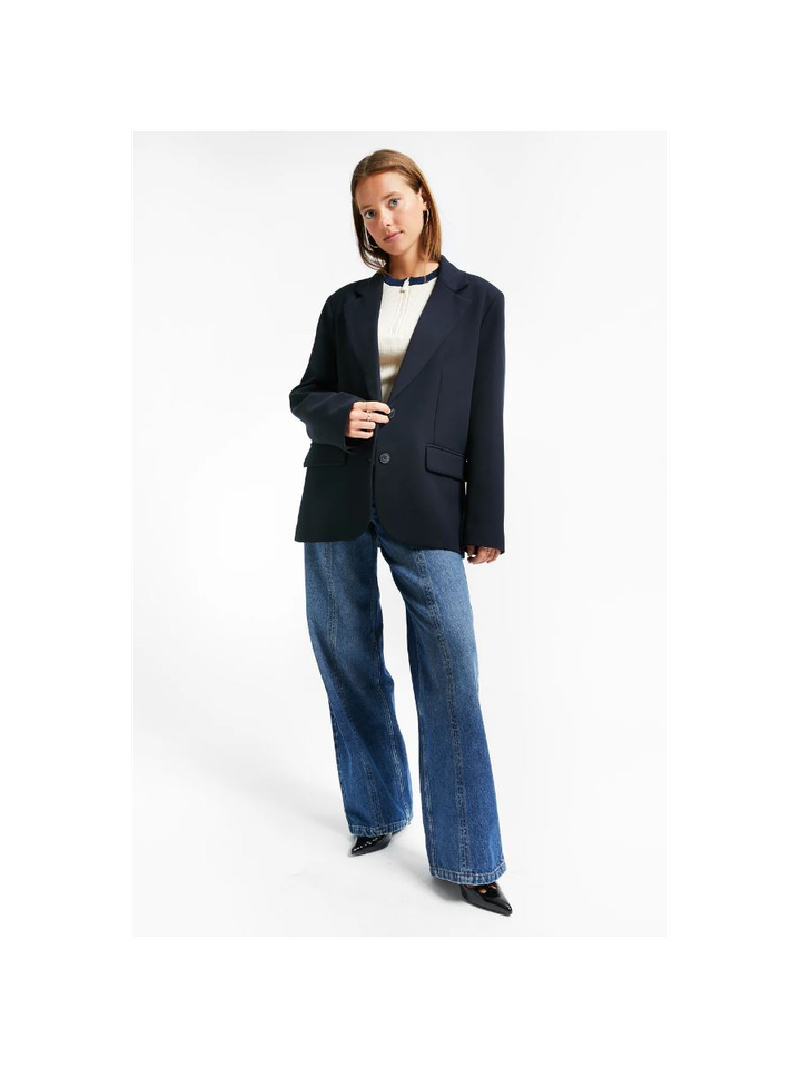 Blauwe straight fit jeans Teenage Indee Girls 