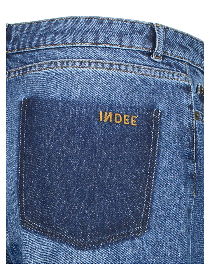 Blauwe straight fit jeans Tonic Indee Girls 