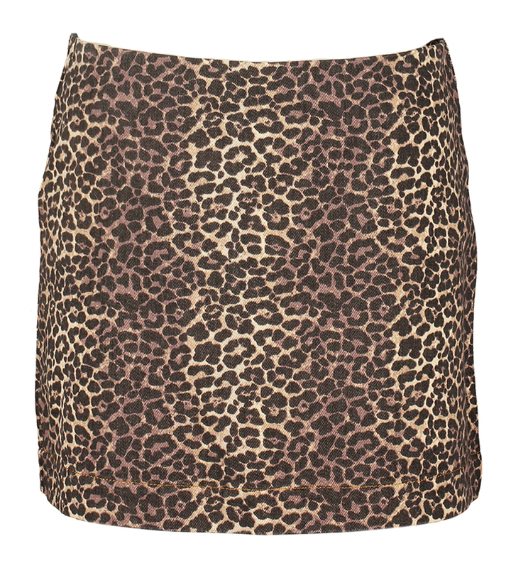 Korte rok in dierenprint Tigrito Indee Girls