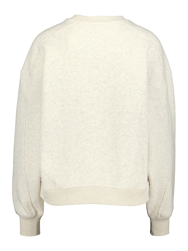Off white sweater met opdruk Tattoo Indee Girls 