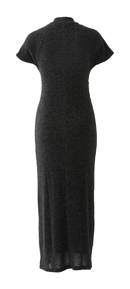 Lange zwarte feestjurk Totally Indee Girls