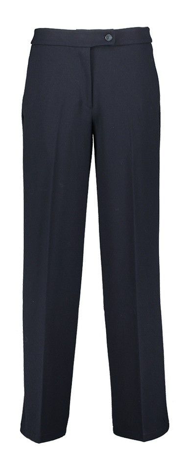 Blauwe wijde broek met plooi Thanks Indee Girls